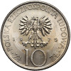 Polska, PRL (1952-1989). 10 złotych 1975, Adam Mickiewicz