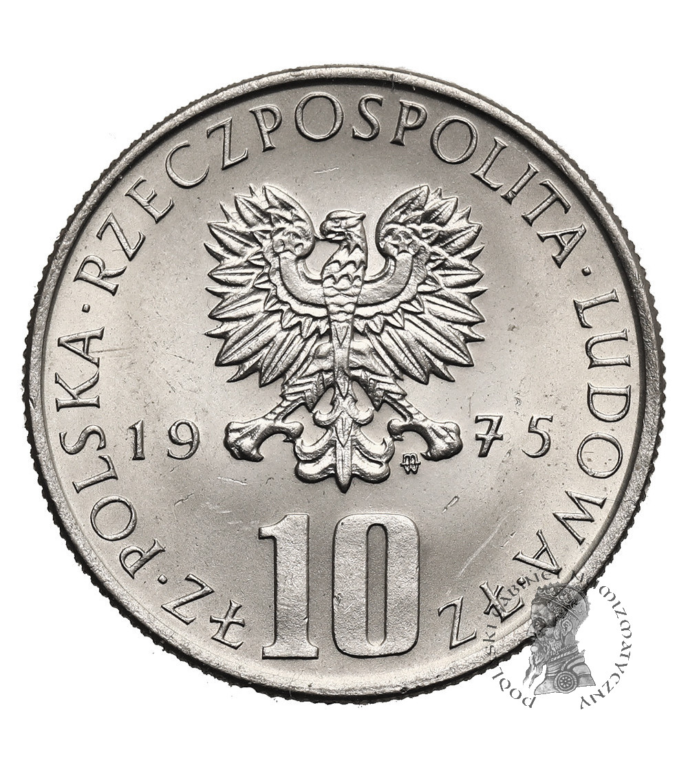 Polska, PRL (1952-1989). 10 złotych 1975, Bolesław Prus