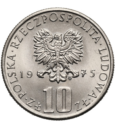 Poland, PRL (1952-1989). 10 Zlotys 1975, Boleslaw Prus