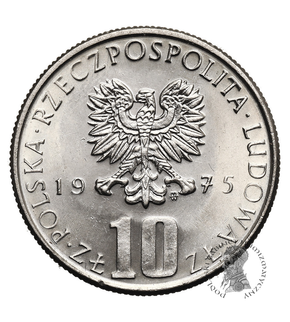 Poland, PRL (1952-1989). 10 Zlotys 1975, Boleslaw Prus