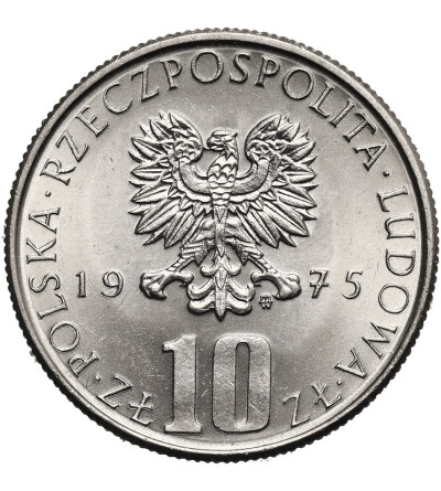 Polska, PRL (1952-1989). 10 złotych 1975, Bolesław Prus