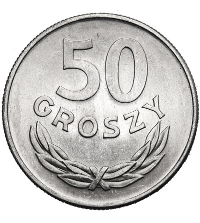 Poland, PRL (1952-1989). 50 Groszy 1975, no mint mark, Kremnica
