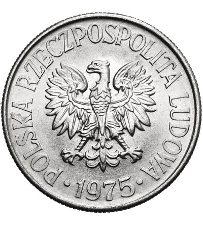 Polska, PRL (1952-1989). 50 groszy 1975 bez znaku mennicy, Kremnica