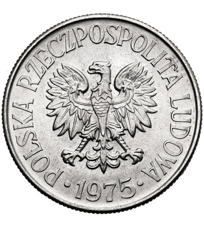 Polska, PRL (1952-1989). 50 groszy 1975 bez znaku mennicy, Kremnica