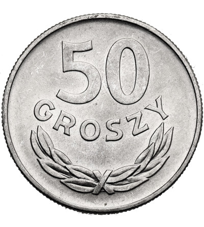 Poland, PRL (1952-1989). 50 Groszy 1975, no mint mark, Kremnica