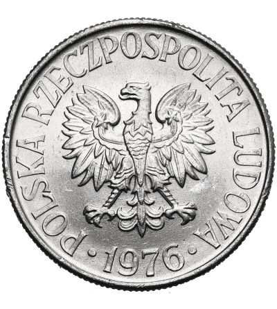 Polska, PRL (1952-1989). 50 groszy 1976 bez znaku mennicy, Kremnica
