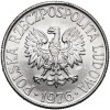 Polska, PRL (1952-1989). 50 groszy 1976 bez znaku mennicy, Kremnica