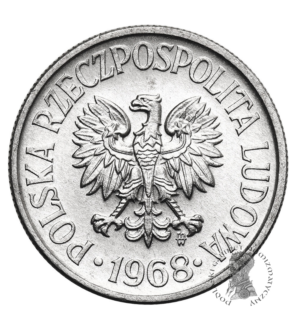Poland, PRL (1952-1989). 50 Groszy 1968, Warsaw
