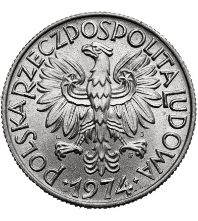 Polska, PRL (1952-1989). 5 złotych 1974, Rybak