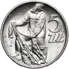Polska, PRL (1952-1989). 5 złotych 1974, Rybak