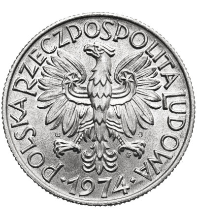 Poland, PRL (1952-1989). 5 Zlotys 1974, Fisherman