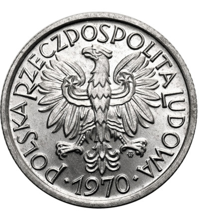Polska, PRL (1952-1989). 2 złote 1970, jagody