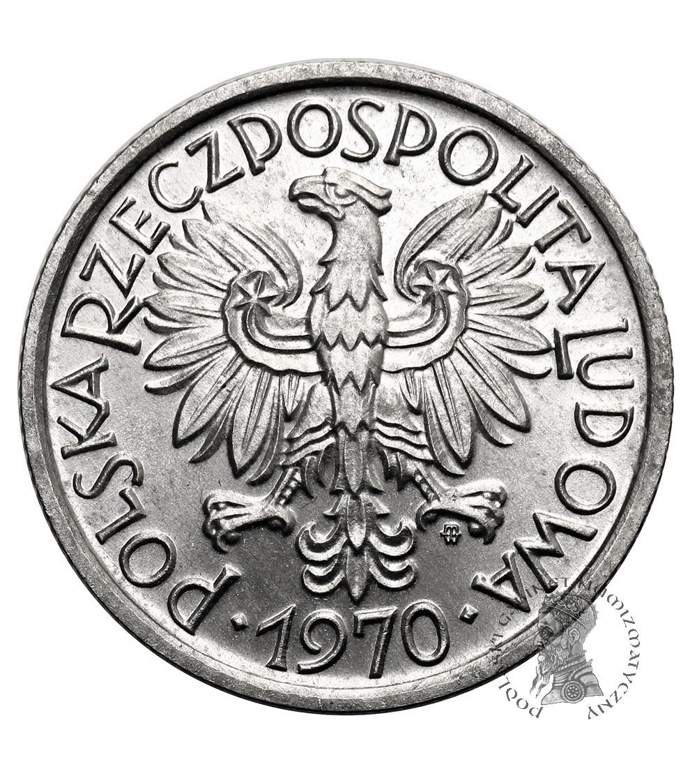 Polska, PRL (1952-1989). 2 złote 1970, jagody
