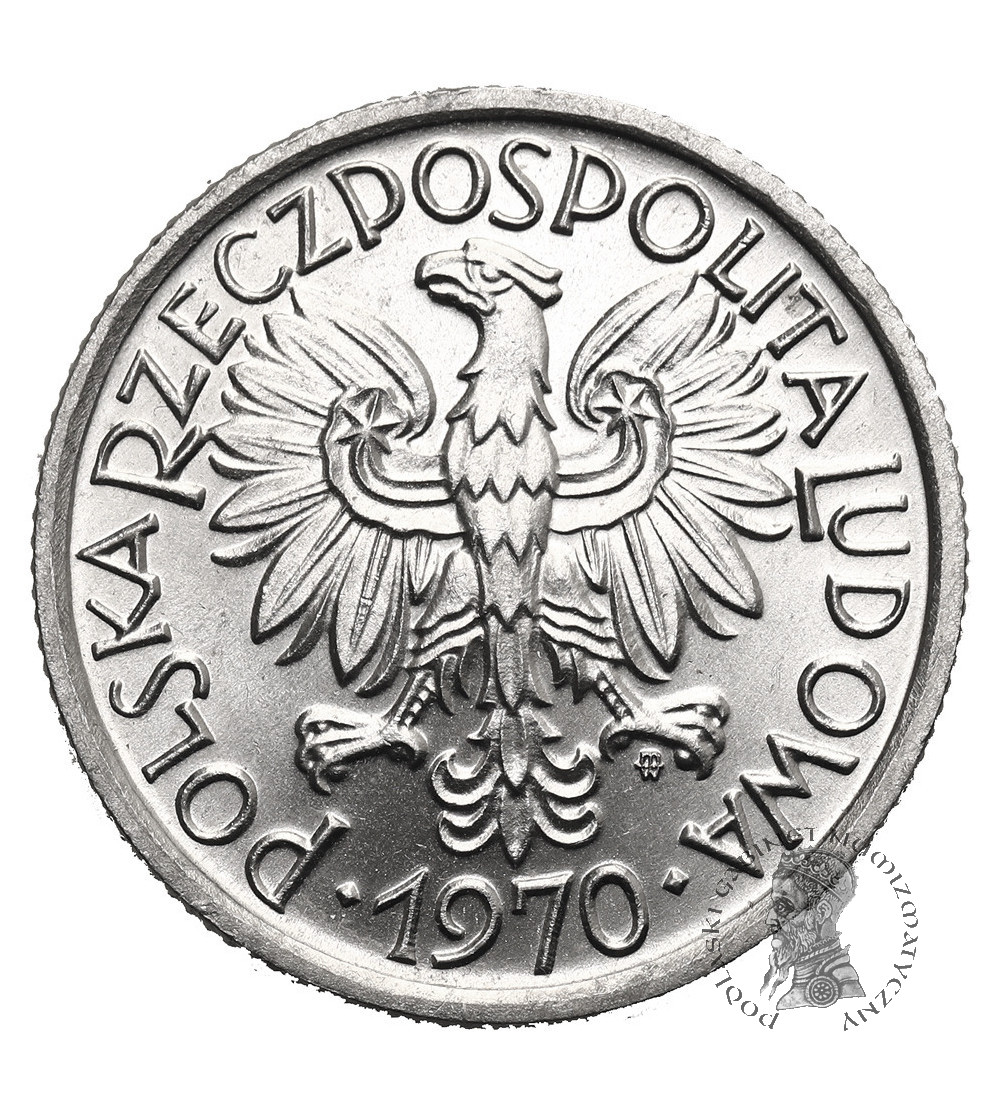 Polska, PRL (1952-1989). 2 złote 1970, jagody