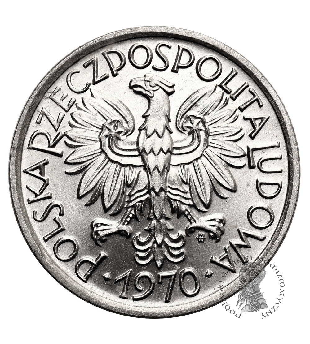 Polska, PRL (1952-1989). 2 złote 1970, jagody