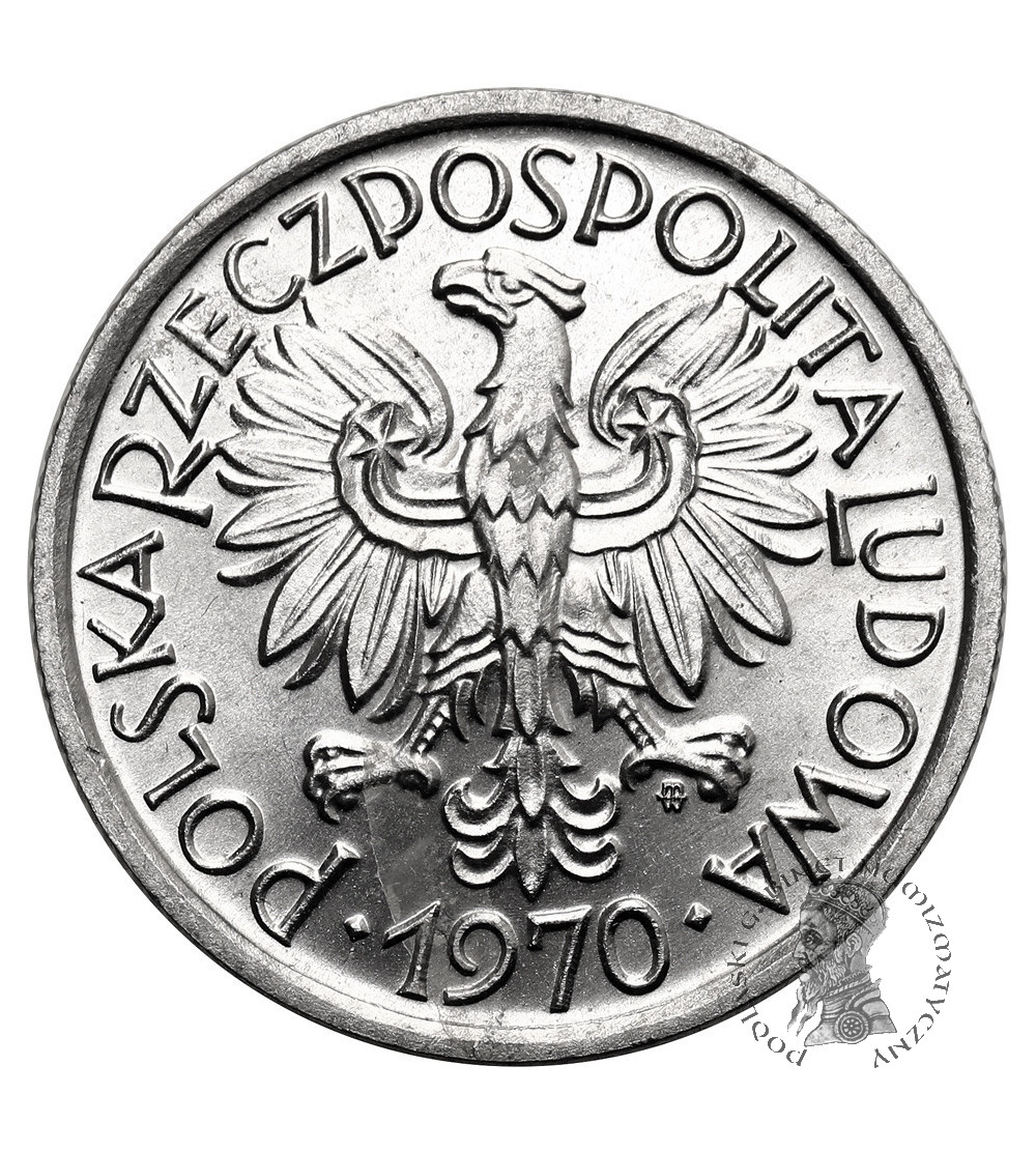 Poland, PRL (1952-1989). 2 Zlotys 1970, Blueberries