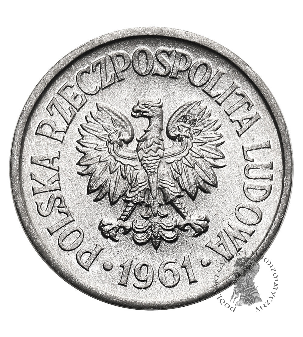 Polska, PRL (1952-1989). 10 groszy 1961 bez znaku mennicy, Warszawa