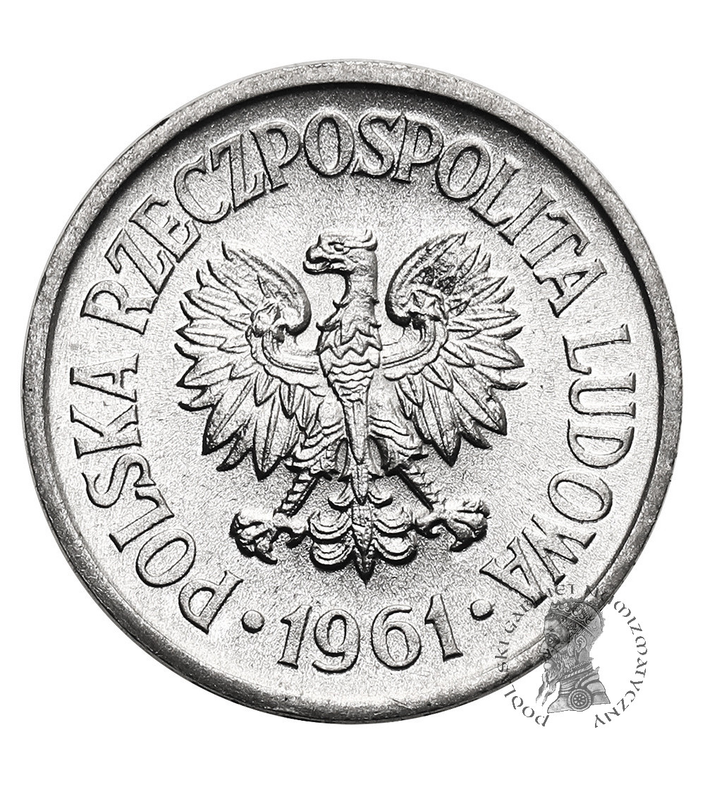 Poland, PRL (1952-1989). 10 Groszy 1961 no mint mark, Warszawa