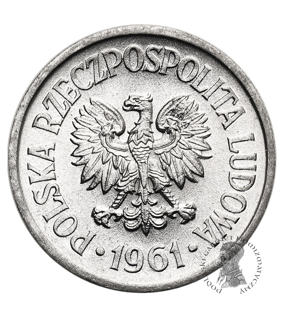Poland, PRL (1952-1989). 10 Groszy 1961 no mint mark, Warszawa