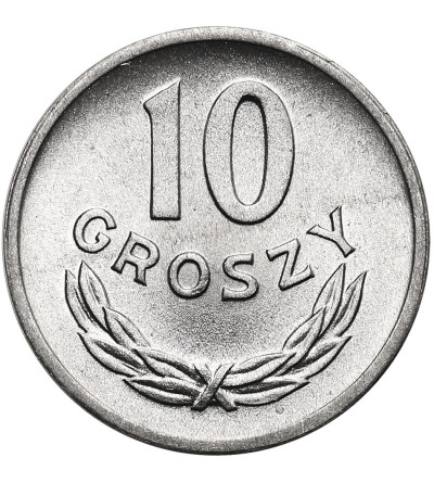 Polska, PRL (1952-1989). 10 groszy 1961 bez znaku mennicy, Warszawa