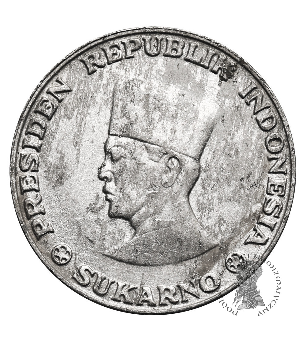 Indonesia, Irian Barat. 10 Sen 1962, Ahmad Sukarno - plain edge