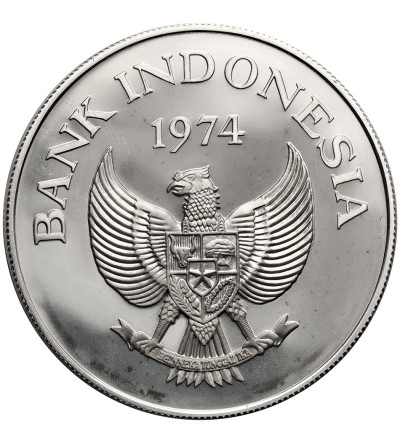 Indonesia. 5000 Rupiah 1974, Orangutan (pongo pygmaeus Pongidae), series: Conservation - Proof