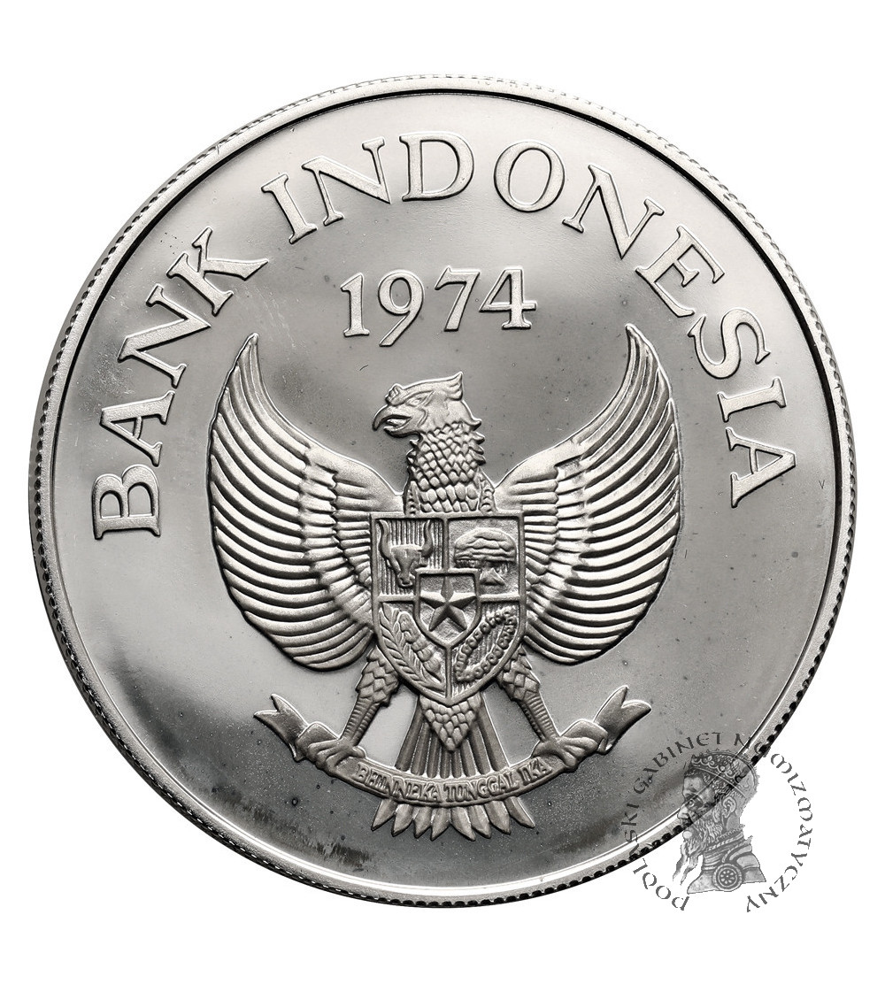 Indonesia. 5000 Rupiah 1974, Orangutan (pongo pygmaeus Pongidae), series: Conservation - Proof