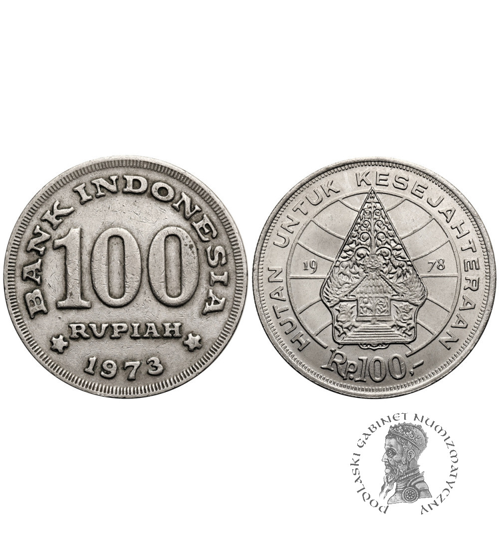 Indonesia. Set of 100 Rupiahs 1973 and 1978 - 2 pcs