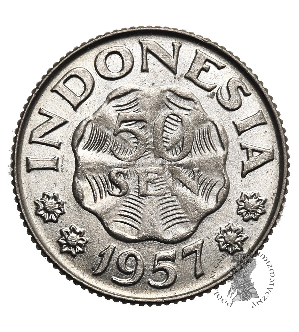 Indonezja. 50 Sen 1957