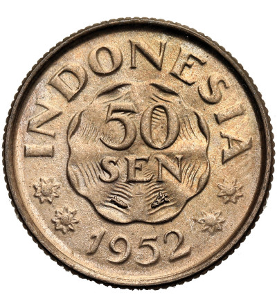 Indonesia. 50 Sen 1952