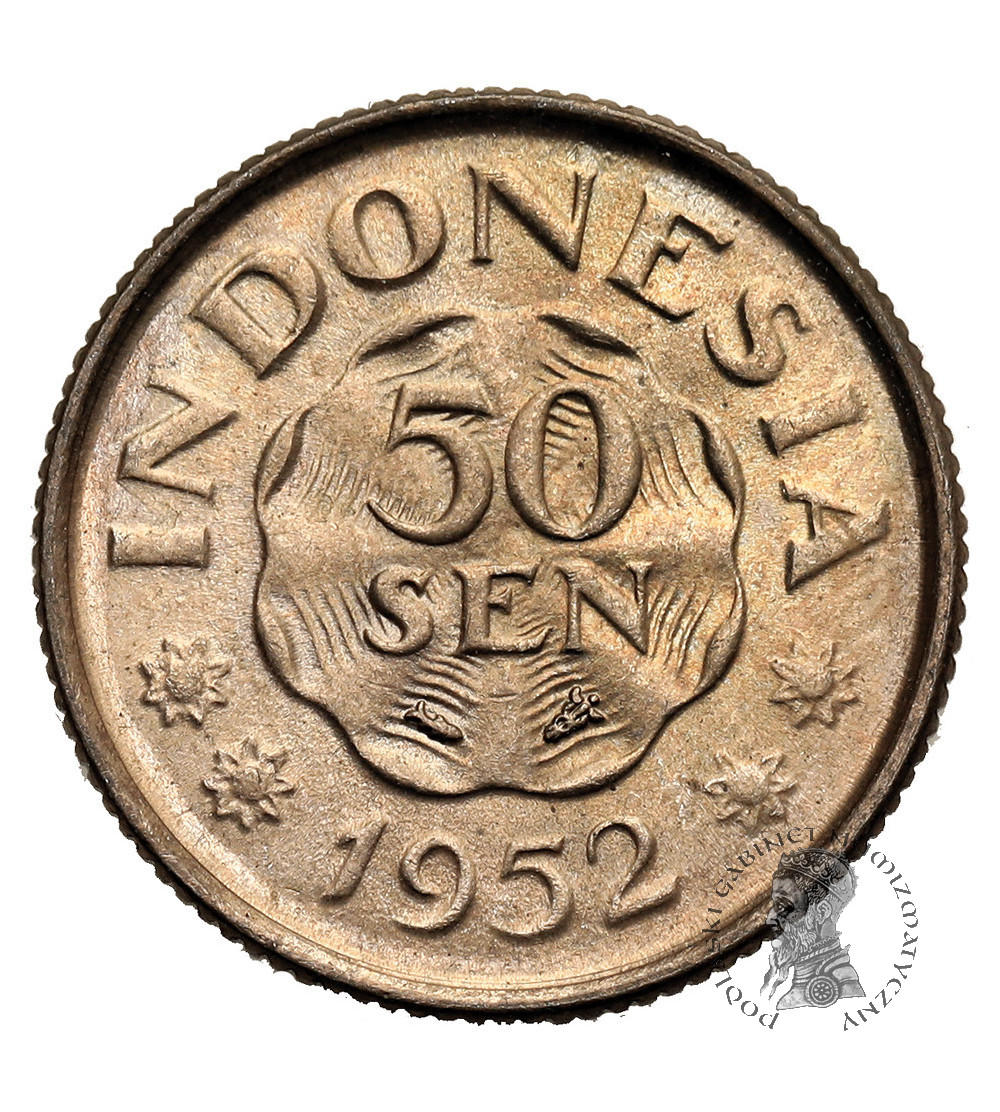 Indonesia. 50 Sen 1952