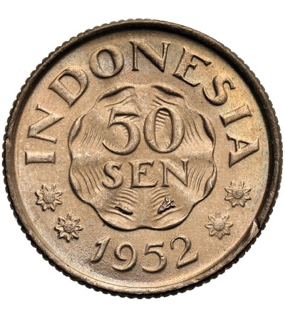 Indonezja. 50 Sen 1952