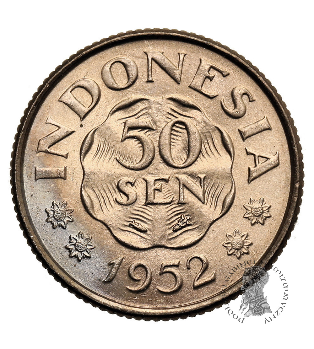 Indonezja. 50 Sen 1952