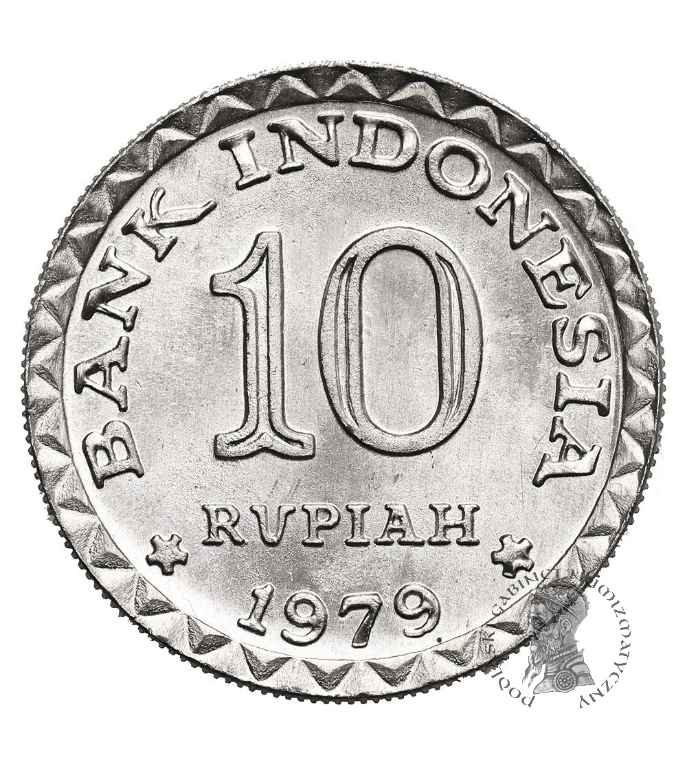 Indonezja. 10 rupii 1979, F.A.O.