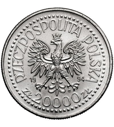 Poland. 20000 Zlotys 1994, Sigismund I the Old
