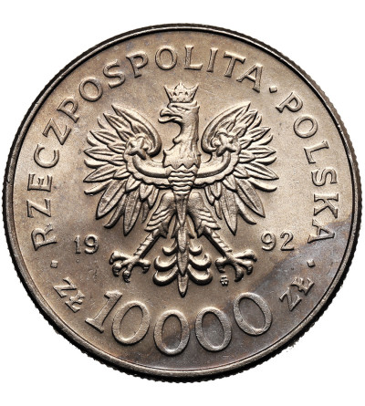 Polska. 10000 złotych 1992, Władysław III Warneńczyk