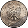 Poland. 10000 Zlotys 1992, Władysław III Warneńczyk