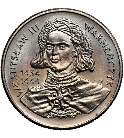 Polska. 10000 złotych 1992, Władysław III Warneńczyk