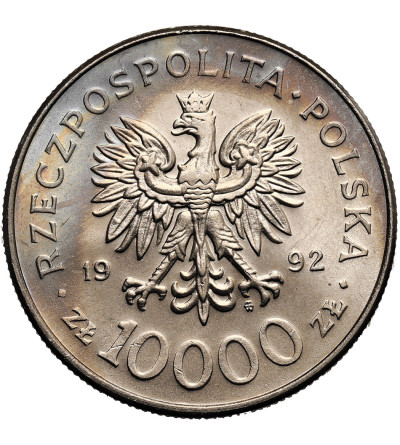 Polska. 10000 złotych 1992, Władysław III Warneńczyk
