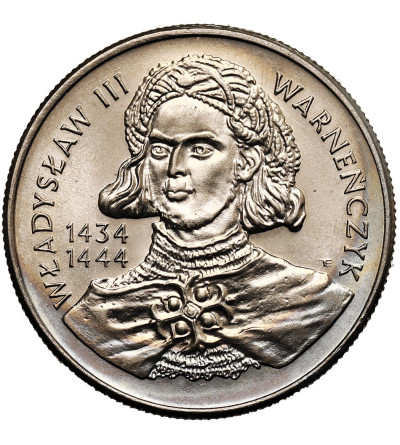 Poland. 10000 Zlotys 1992, Władysław III Warneńczyk