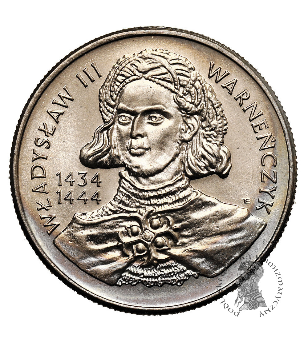 Polska. 10000 złotych 1992, Władysław III Warneńczyk