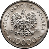Polska. 10000 złotych 1992, Władysław III Warneńczyk