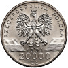 Poland. 20000 Zlotys 1993, Barn Swallows