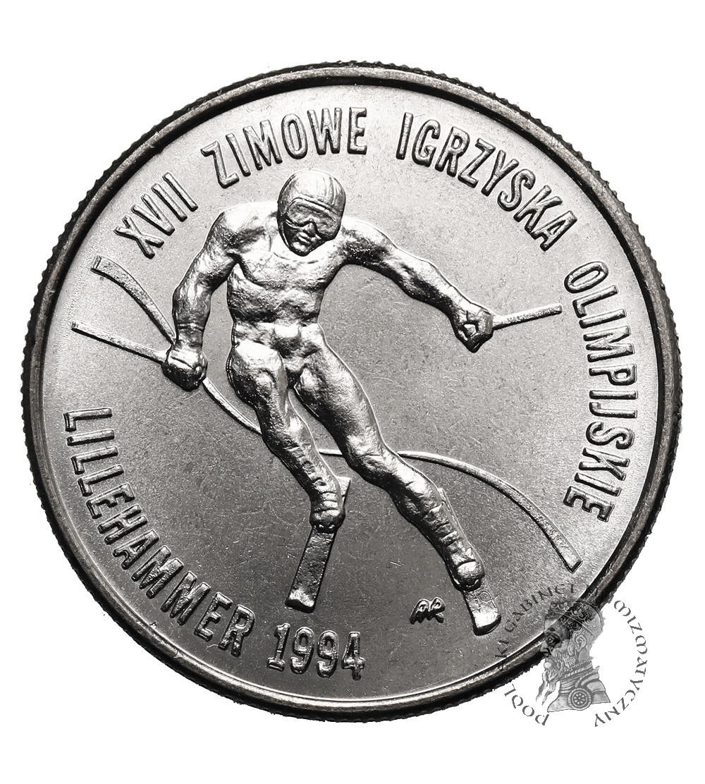 Polska. 20000 złotych 1993, Lillehammer 1994