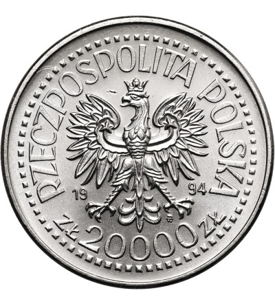 Polska. 20000 złotych 1994, Otwarcie Nowego Gmachu Mennicy Państwowej