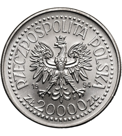 Poland. 20000 Zlotys 1994, Opening of the New Building of the State Mint