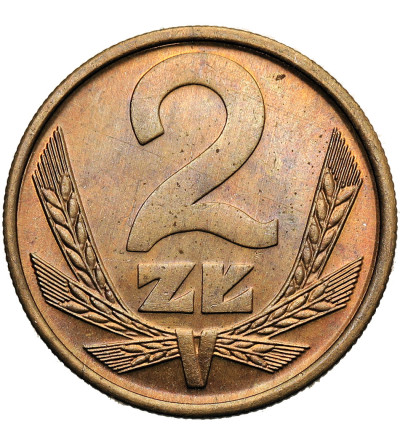 Polska, PRL (1952-1989). 2 złote 1978, ze znakiem mennicy, Warszawa