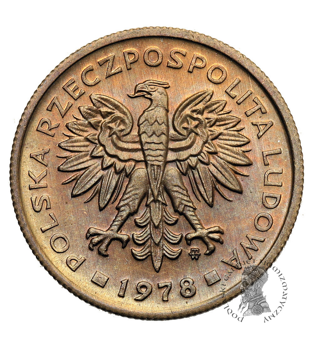 Poland, PRL (1952–1989). 2 Zlotys 1978, with mint mark, Warsaw