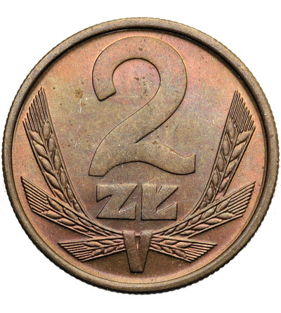 Polska, PRL (1952-1989). 2 złote 1978, ze znakiem mennicy, Warszawa