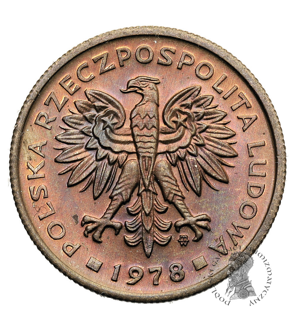 Polska, PRL (1952-1989). 2 złote 1978, ze znakiem mennicy, Warszawa